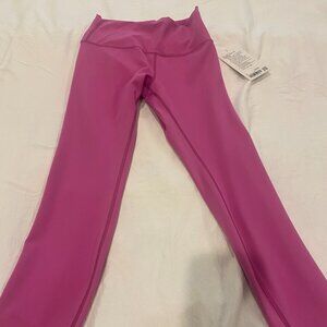 New LuluLemon Wundertrain Tight 25 Pink Size 8 high rise